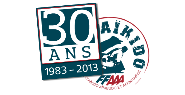 Logo pour les 30 ans de la FFAAA